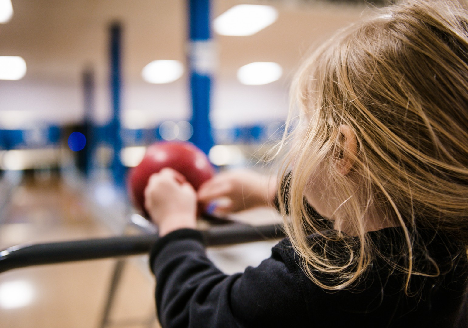 Girl Bowling